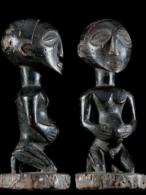 Statuette Mikisi - Luba - RDC Zaire