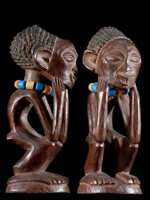 Statuette Rituelle - Luluwa ? Chokwe ? - RDC Zaire