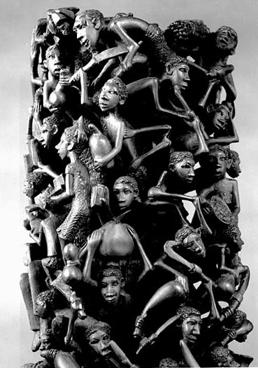 livre Wood sculptures of the Makonde people