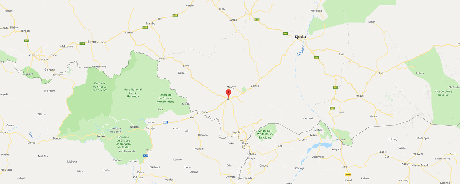 localisation de ethnie Kichepo
