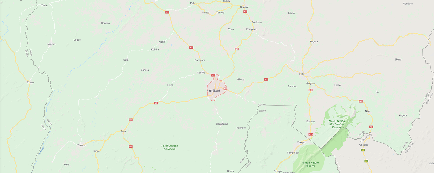 localisation de ethnie Dan / Manon