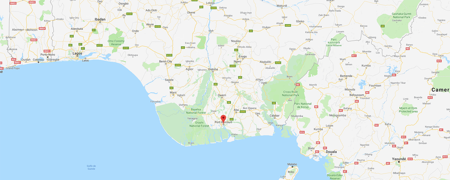 localisation de ethnie Ogoni / Ogboni