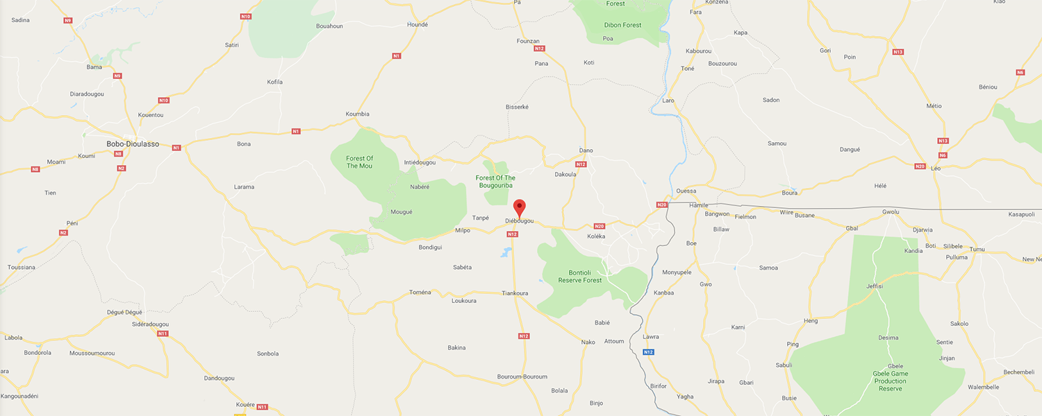 localisation de ethnie Dagari / Dagara