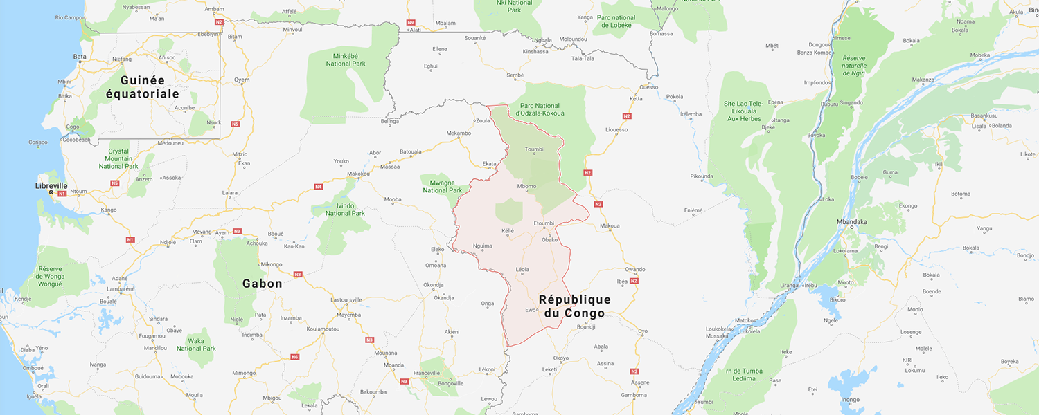 localisation de ethnie Kouyou / Kuyu