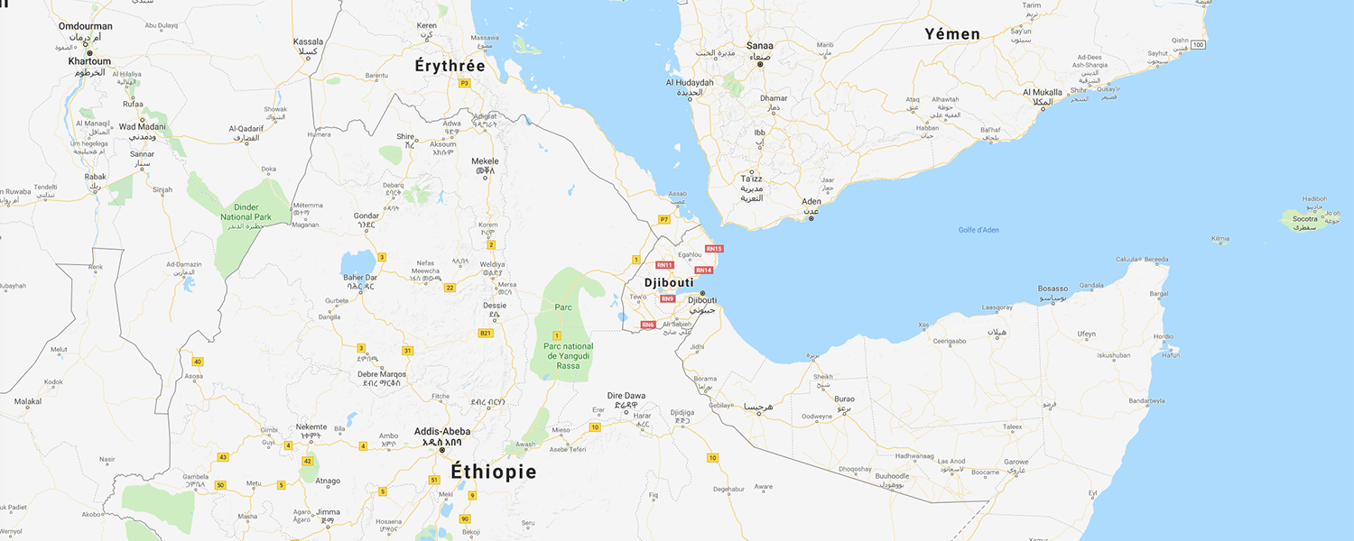 localisation de ethnie Afar / Danakil