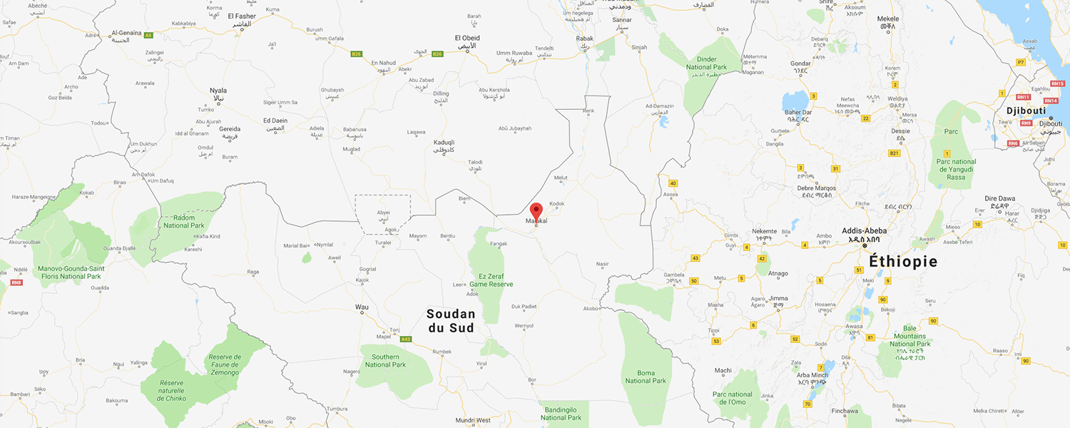 localisation de ethnie Shilluk / Chollo