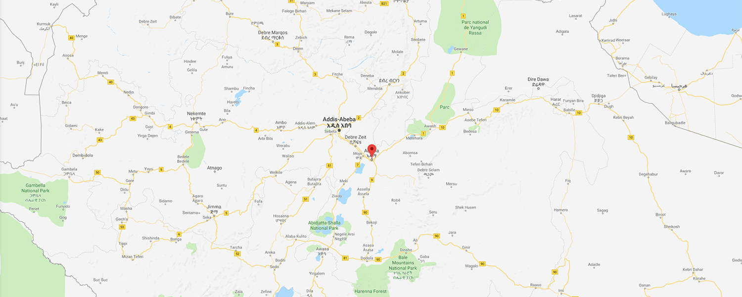 localisation de ethnie Guragué / Gurage