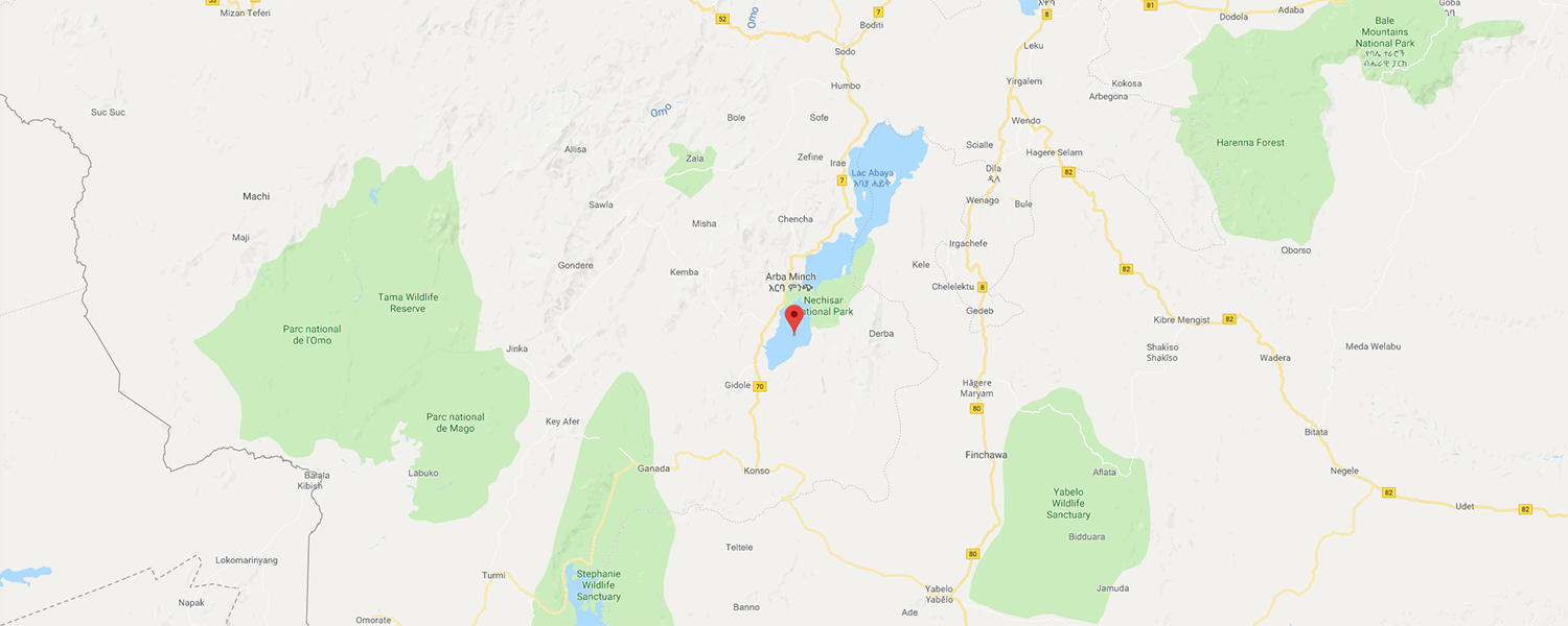 localisation de ethnie Konso