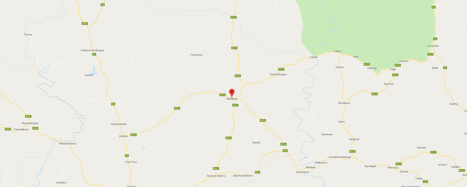 localisation de ethnie Djimini / Jimini