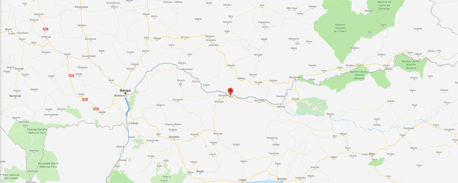 localisation de ethnie Banda / Langbase