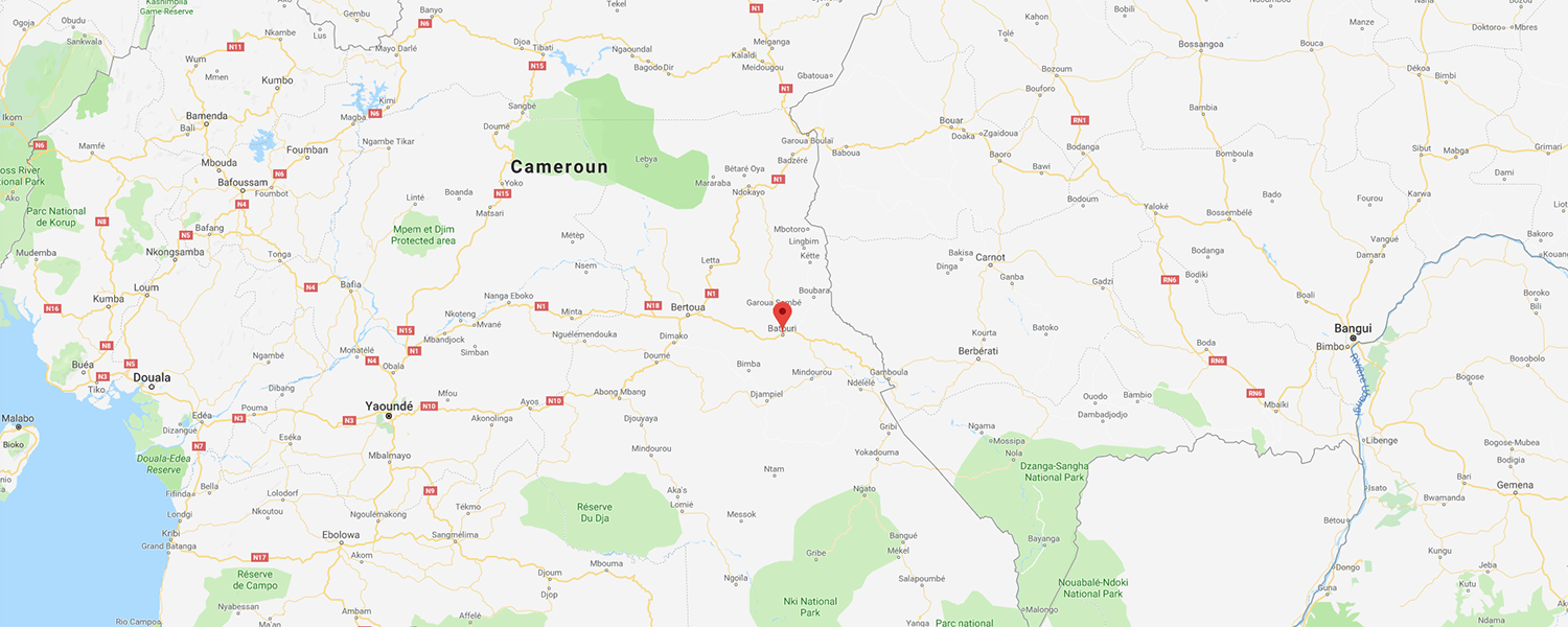 localisation de ethnie Kaka / Bakaka