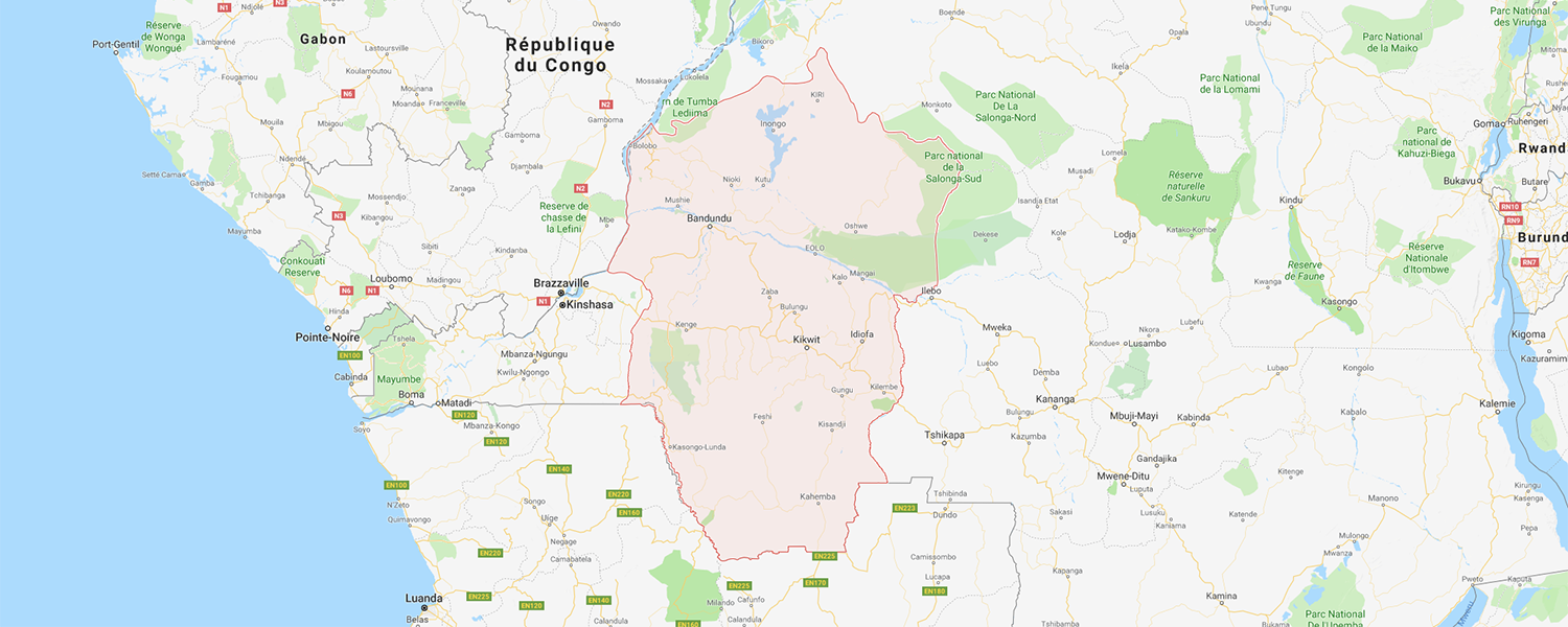 localisation de ethnie Pende / Bapende / Pande