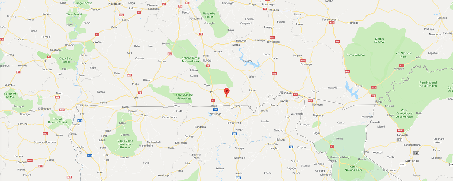 localisation de ethnie Gurunsi