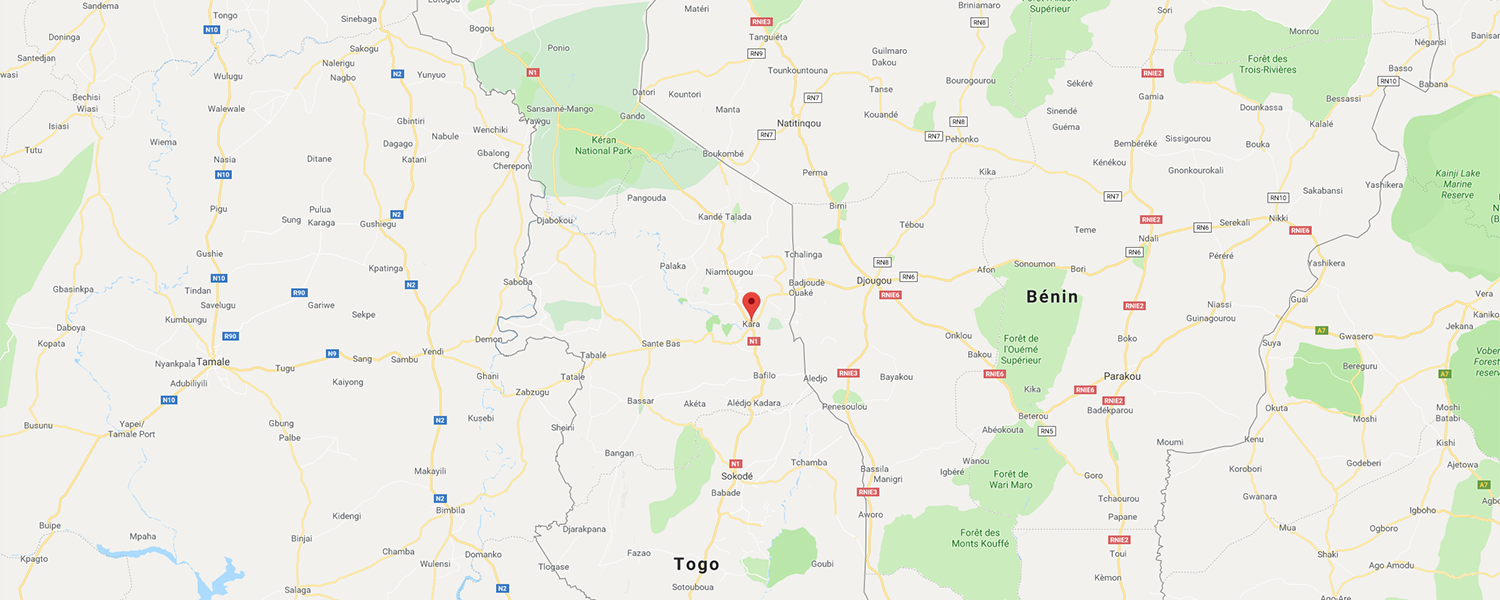 localisation de ethnie Losso