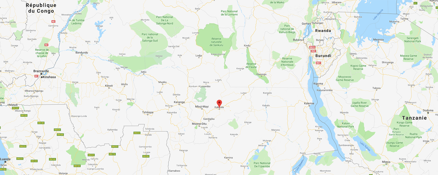 localisation de ethnie Songye / Basongje