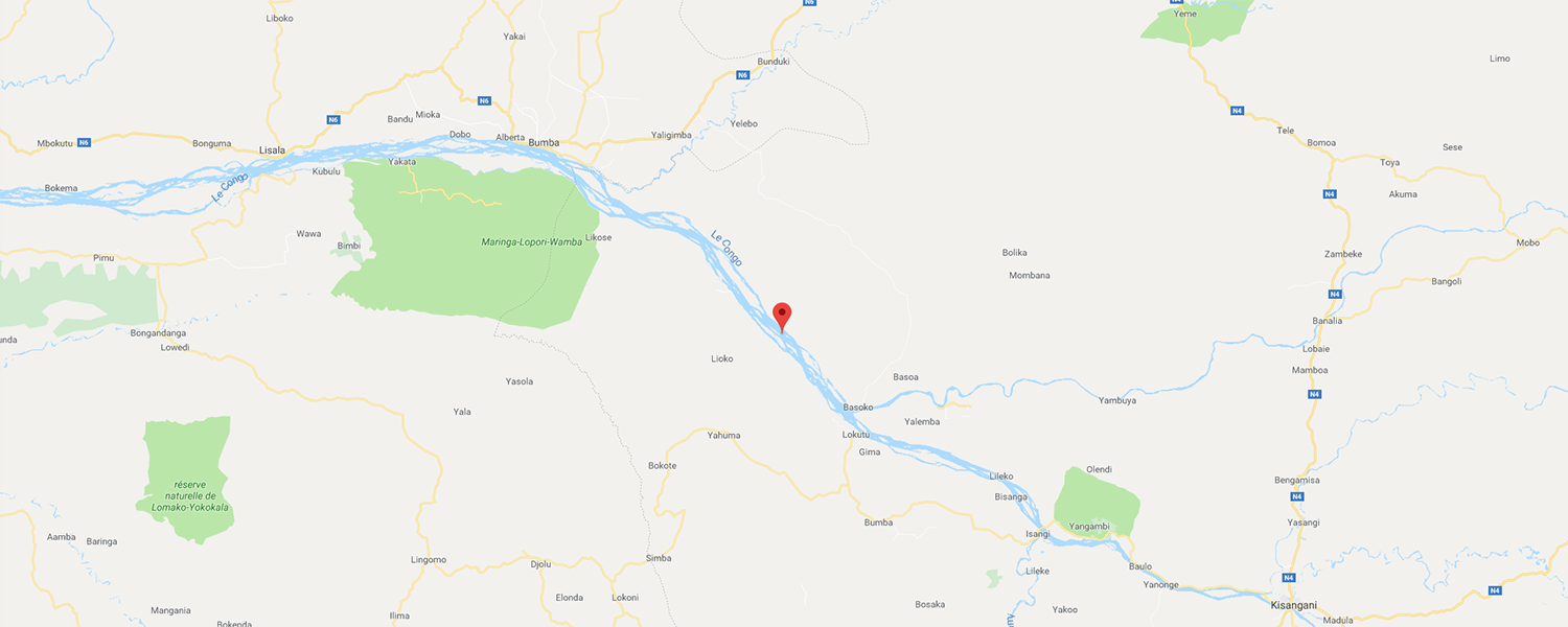 localisation de ethnie Lengola
