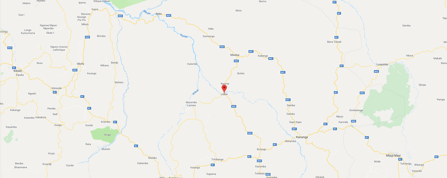 localisation de ethnie Kuba / Biombo