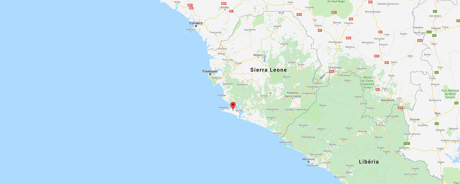 localisation de ethnie Sherbro