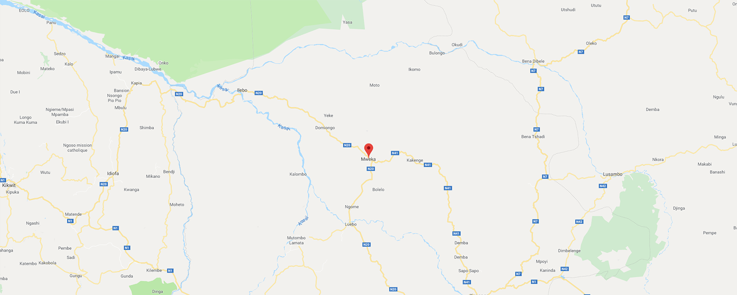 localisation de ethnie Kuba / Ngeende