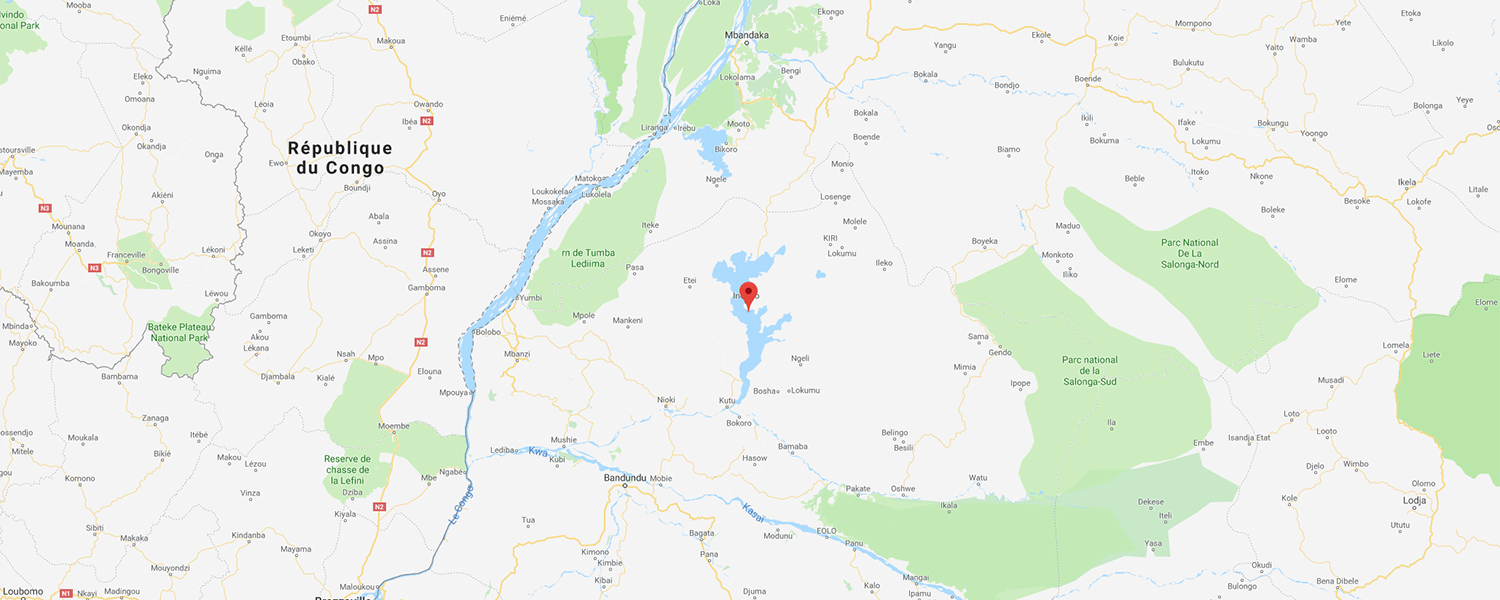 localisation de ethnie Konda / Ekonda