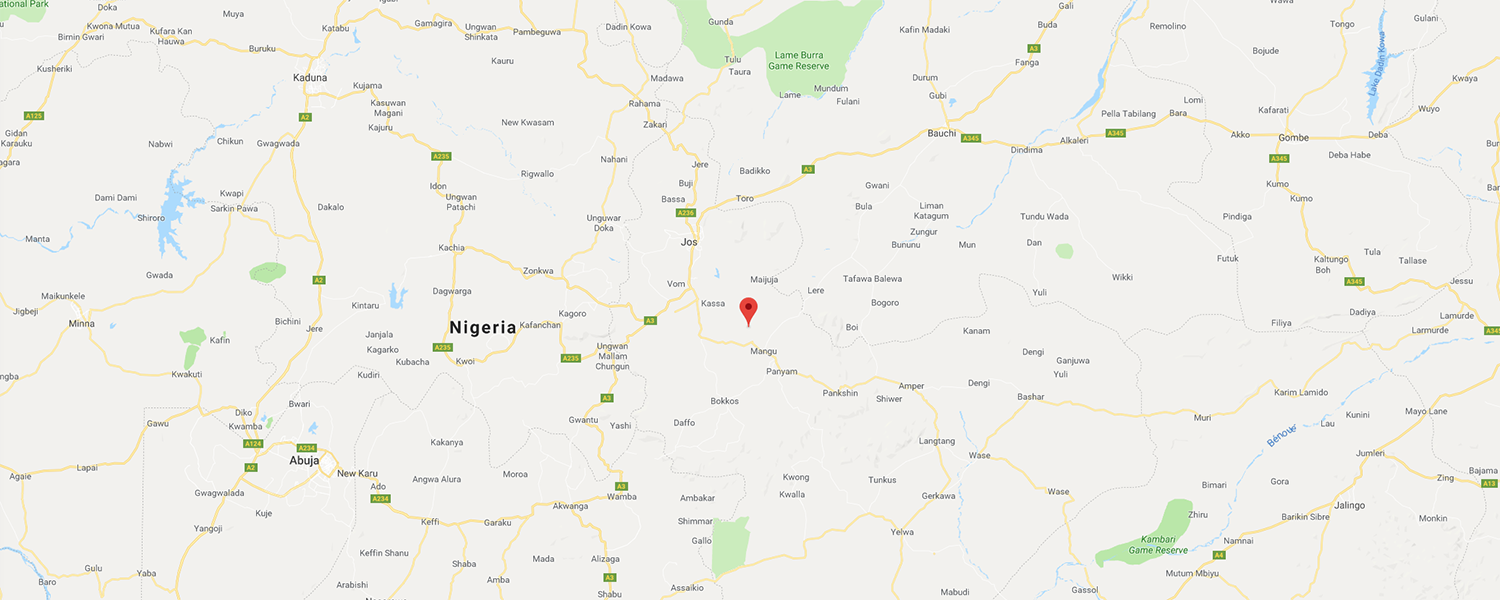 localisation de ethnie Jos ( Plateau de )