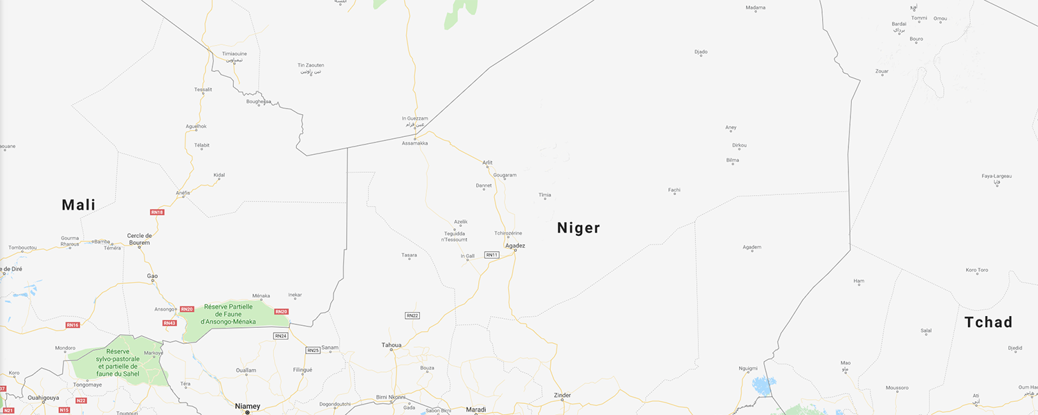 localisation de ethnie Djerma / Zarma