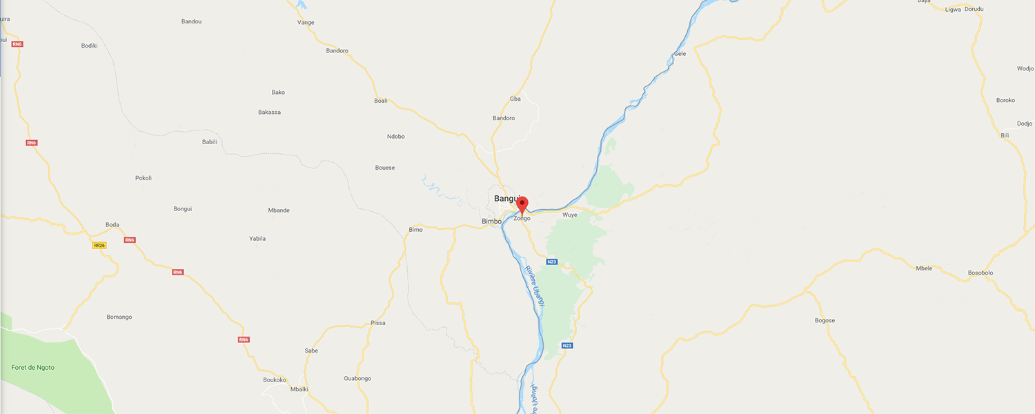 localisation de ethnie Bwaka