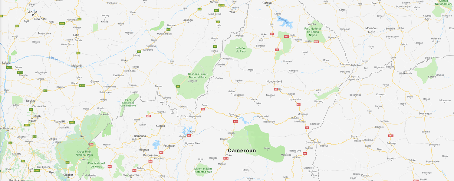 localisation de ethnie Choua