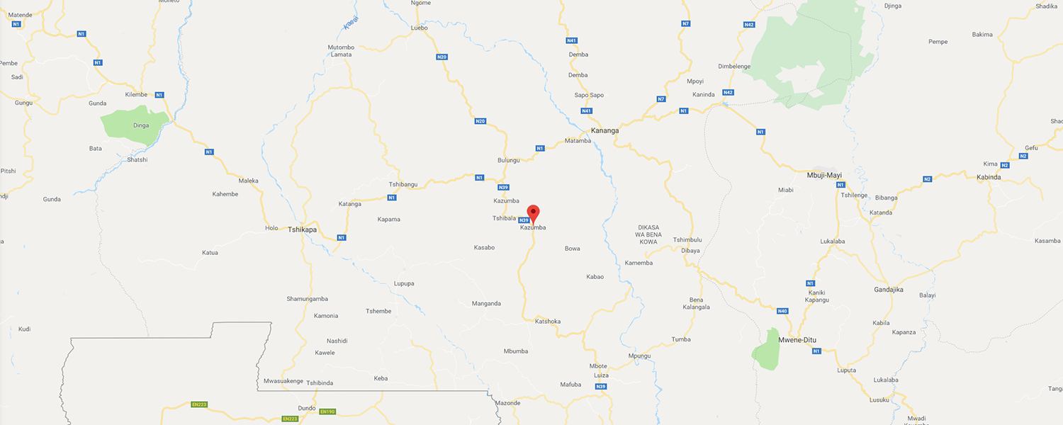 localisation de ethnie Binji / Mbagani