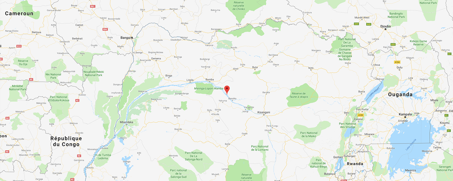 localisation de ethnie Metoko