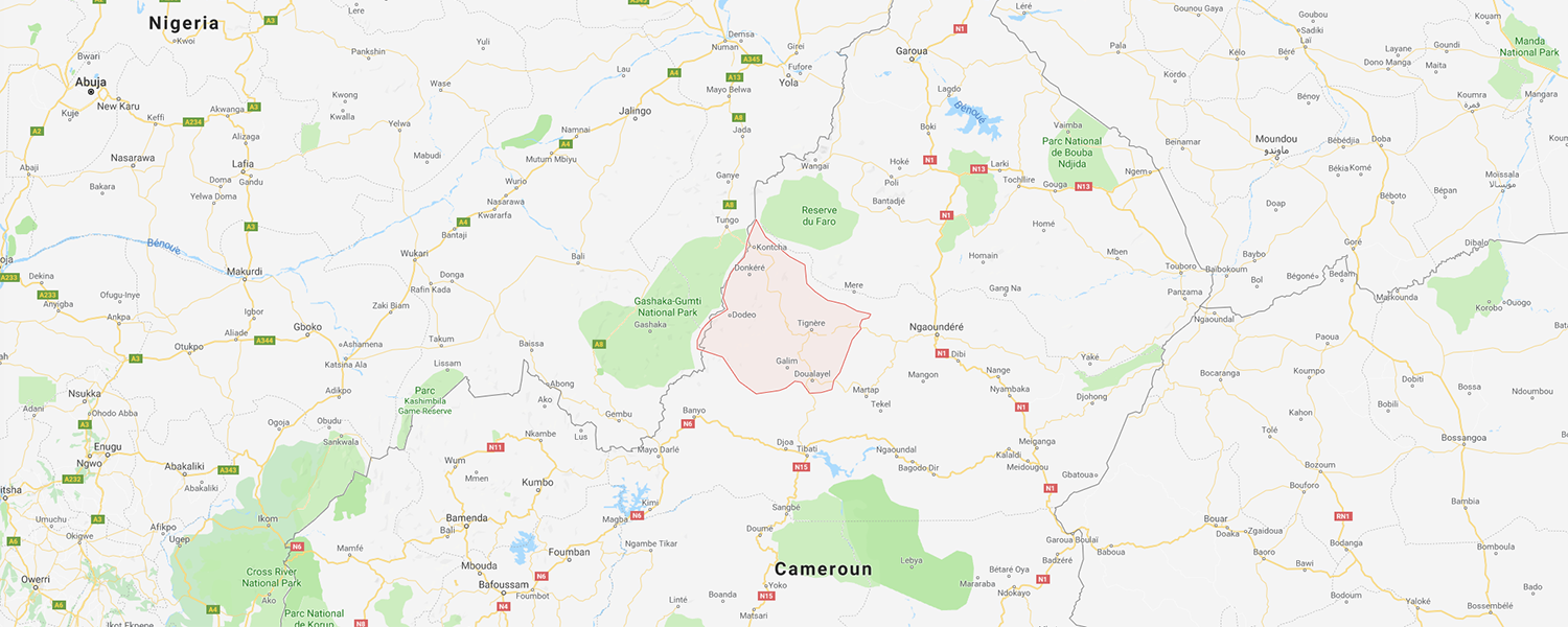 localisation de ethnie Pere