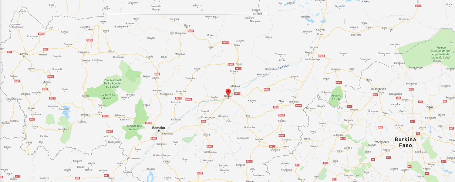 localisation de ethnie Bambara / Bamana