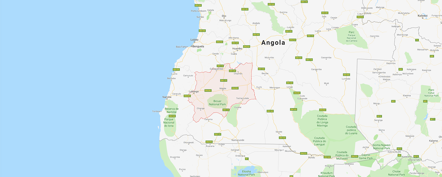 localisation de ethnie Mwila / Huila / Mumhuila