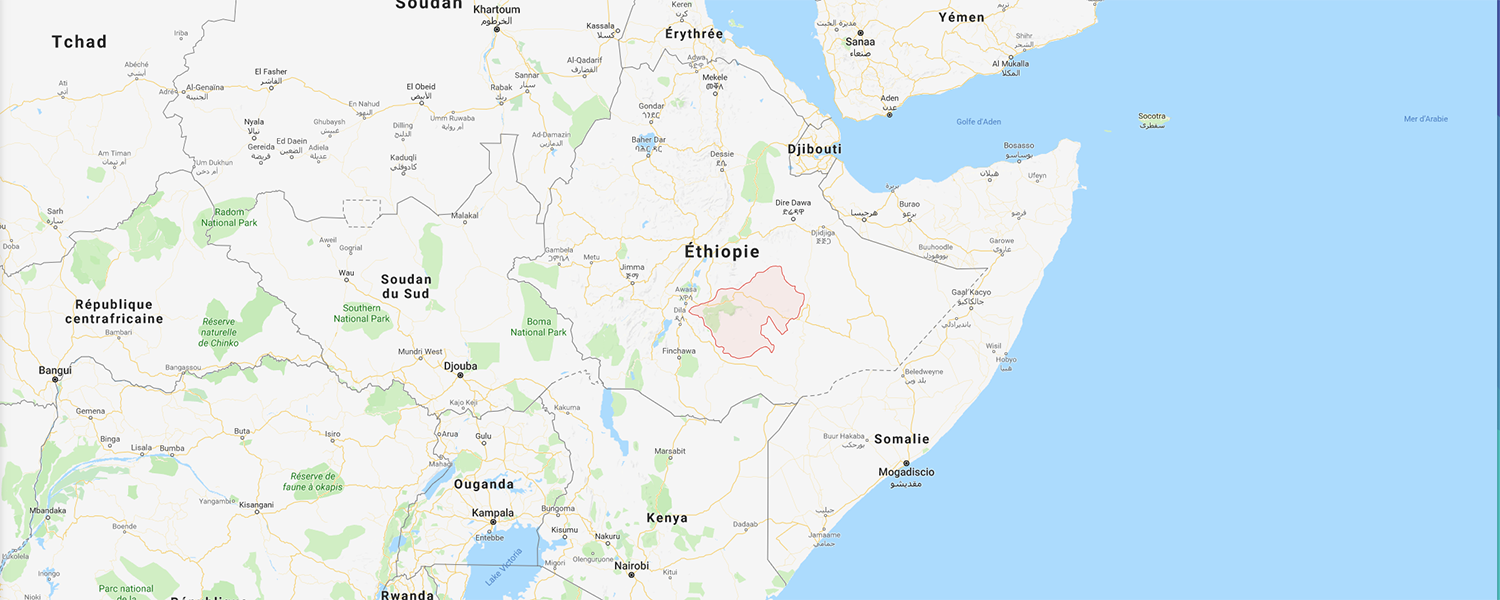 localisation de ethnie Arussi