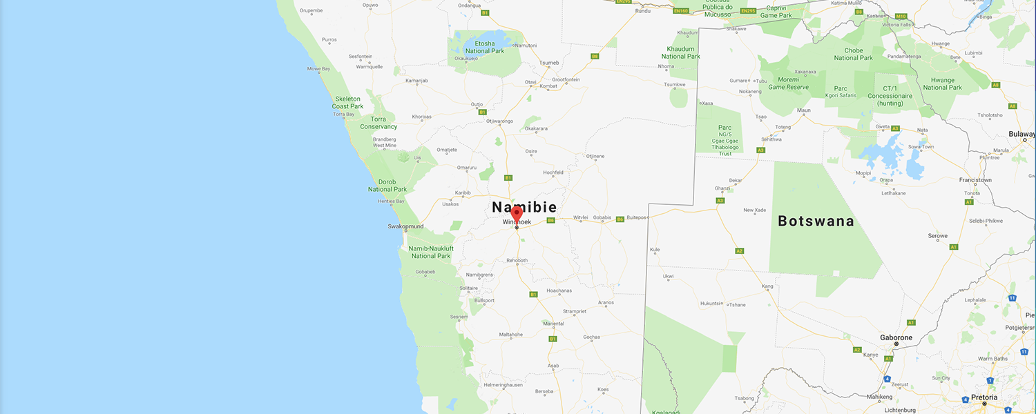 localisation de ethnie Ambo / Ovambo