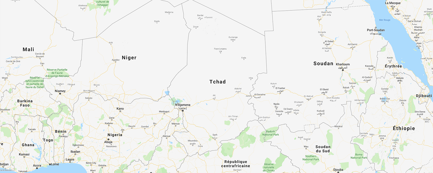 localisation de ethnie Saras