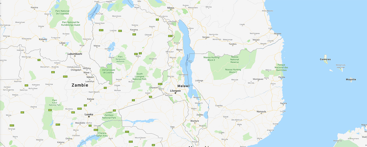 localisation de ethnie Chewa