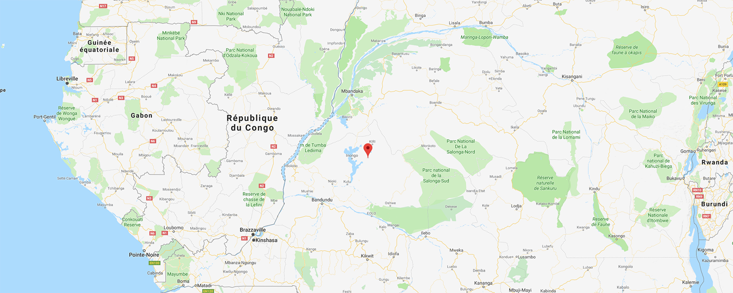 localisation de ethnie Teke / Tsayi