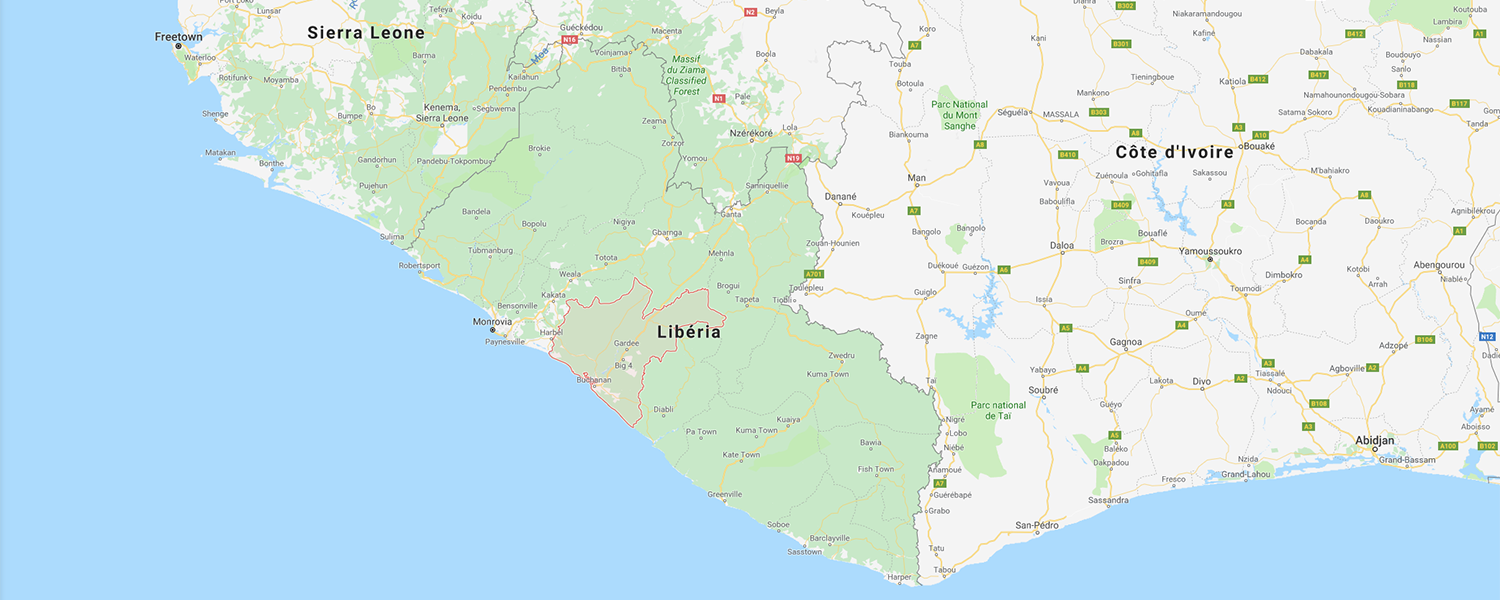 localisation de ethnie Dan / Bassa