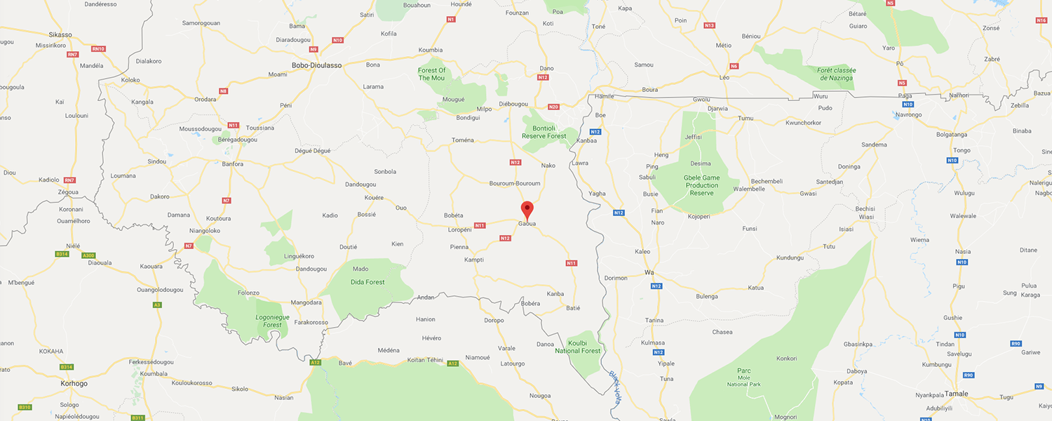 localisation de ethnie Lobi / Lober