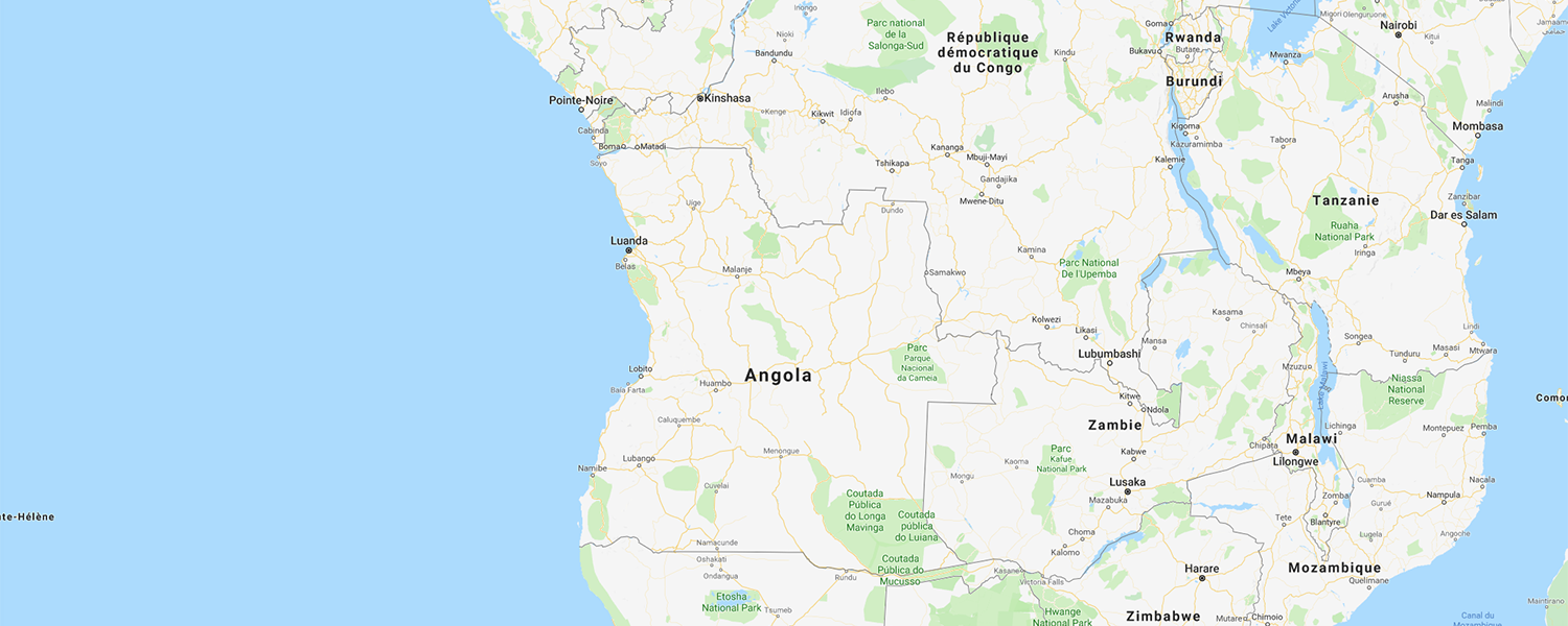 localisation de ethnie Kwanyama