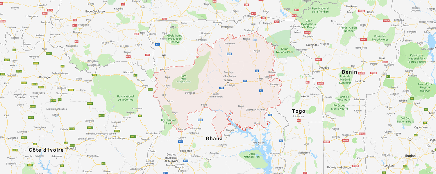 localisation de ethnie Kasena / Kassena