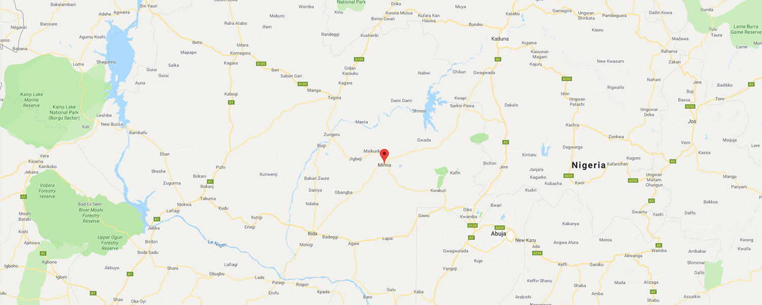 localisation de ethnie Gbari / Gwari