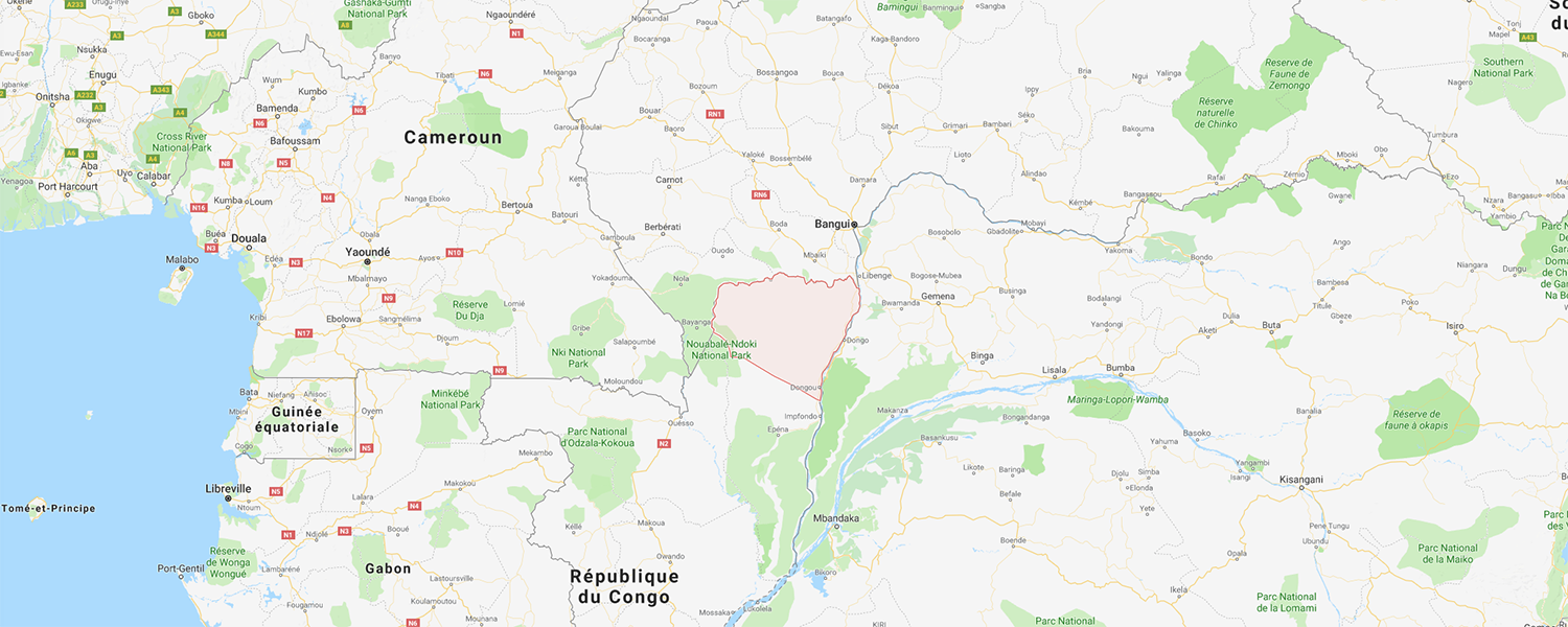localisation de ethnie Lobala