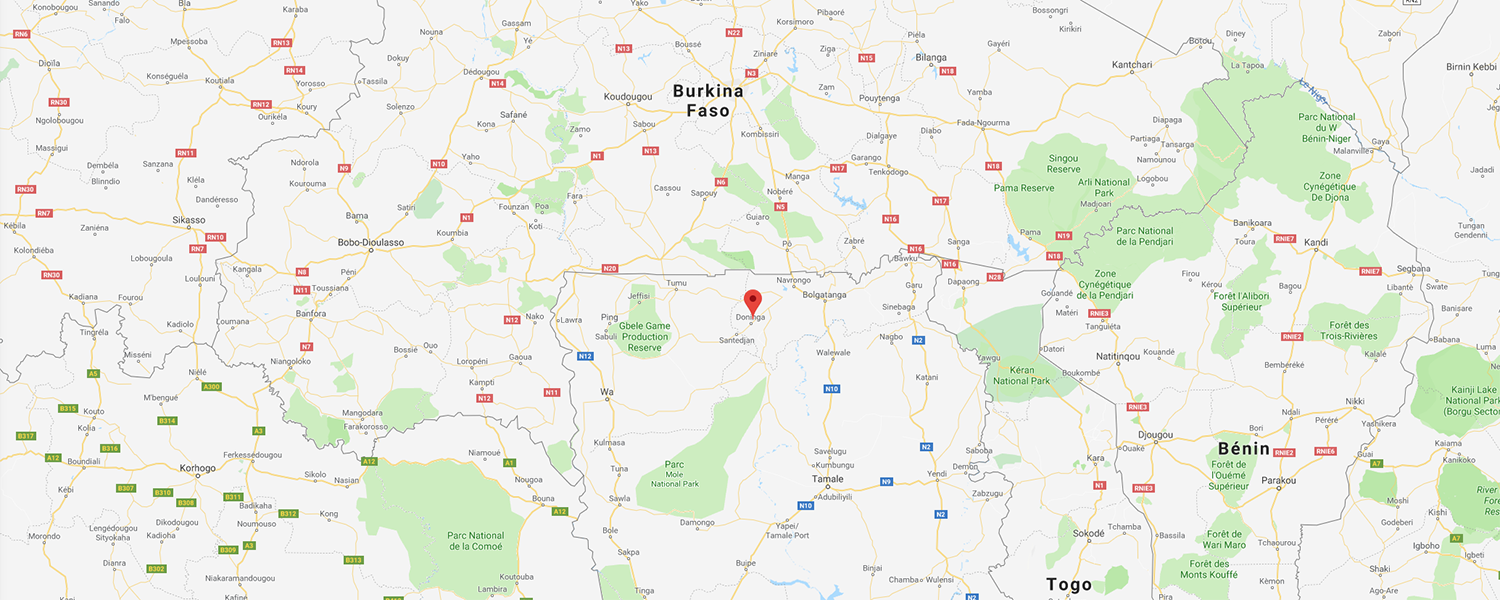 localisation de ethnie Koma Bulsa - Région de