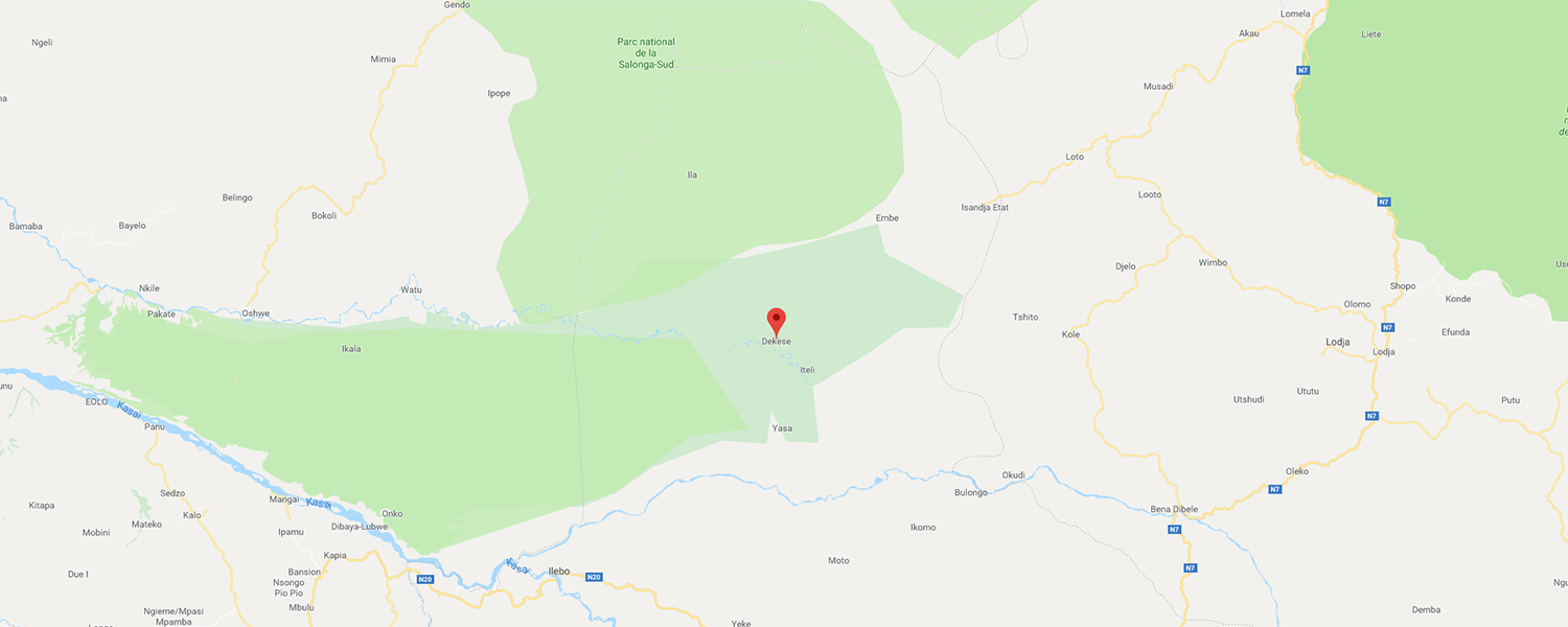 localisation de ethnie Kuba / Bushoong
