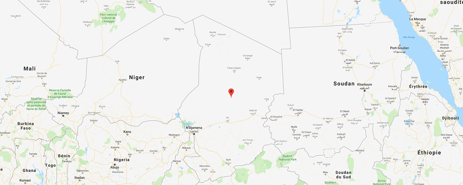 localisation de ethnie Kanouri / Beri Beri