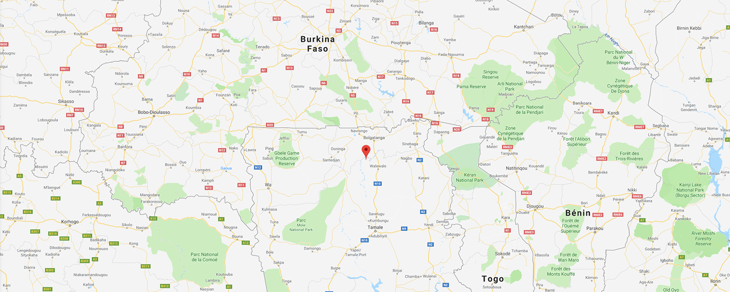 localisation de ethnie Frafra