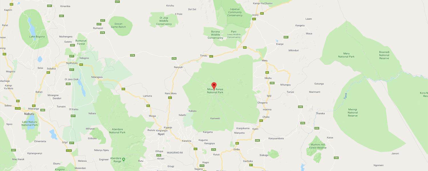 localisation de ethnie Kikuyu