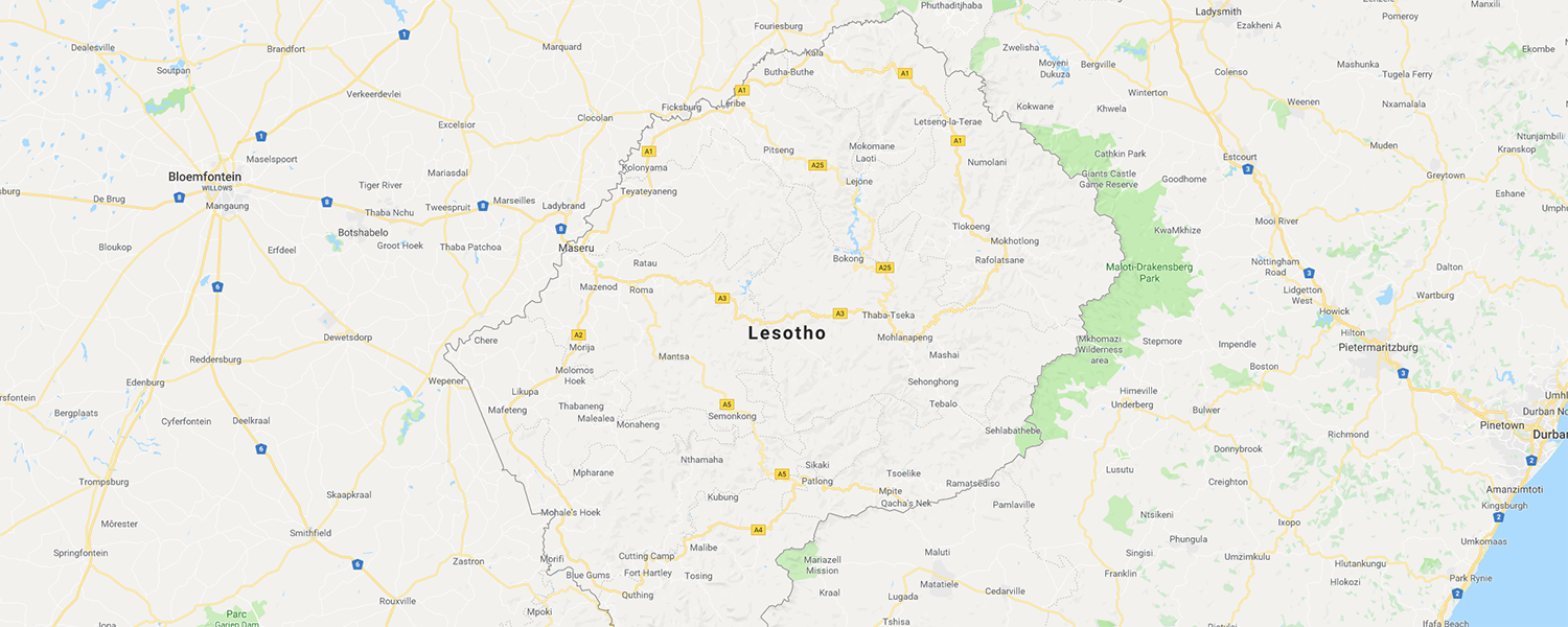 localisation de ethnie Sotho